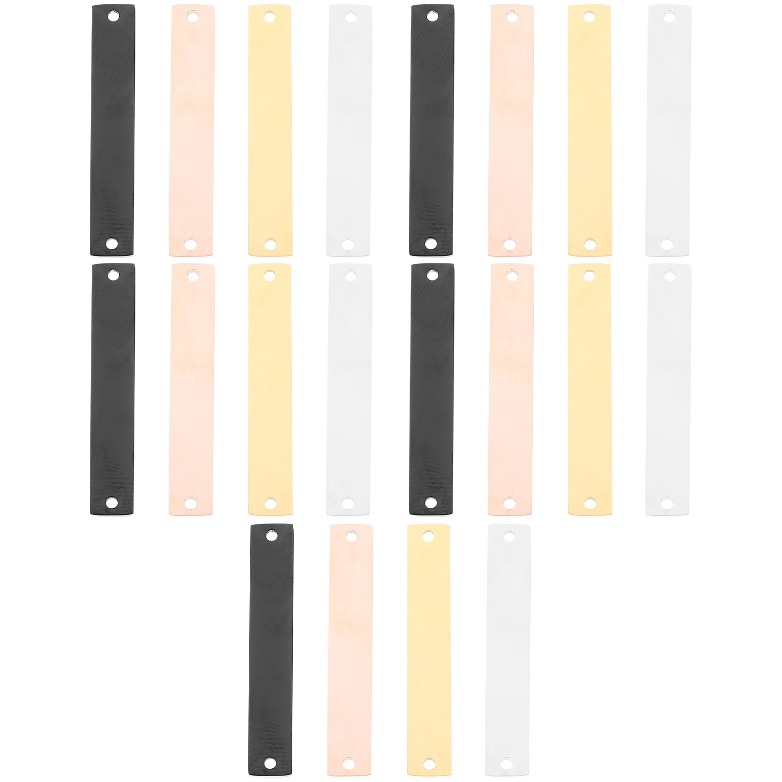 

12 шт., идентификационные бирки для домашних животных из нержавеющей стали, прочные металлические штамповочные заготовки, гравировка, бирки для собак «сделай сам», анти-потерянное металлическое тиснение