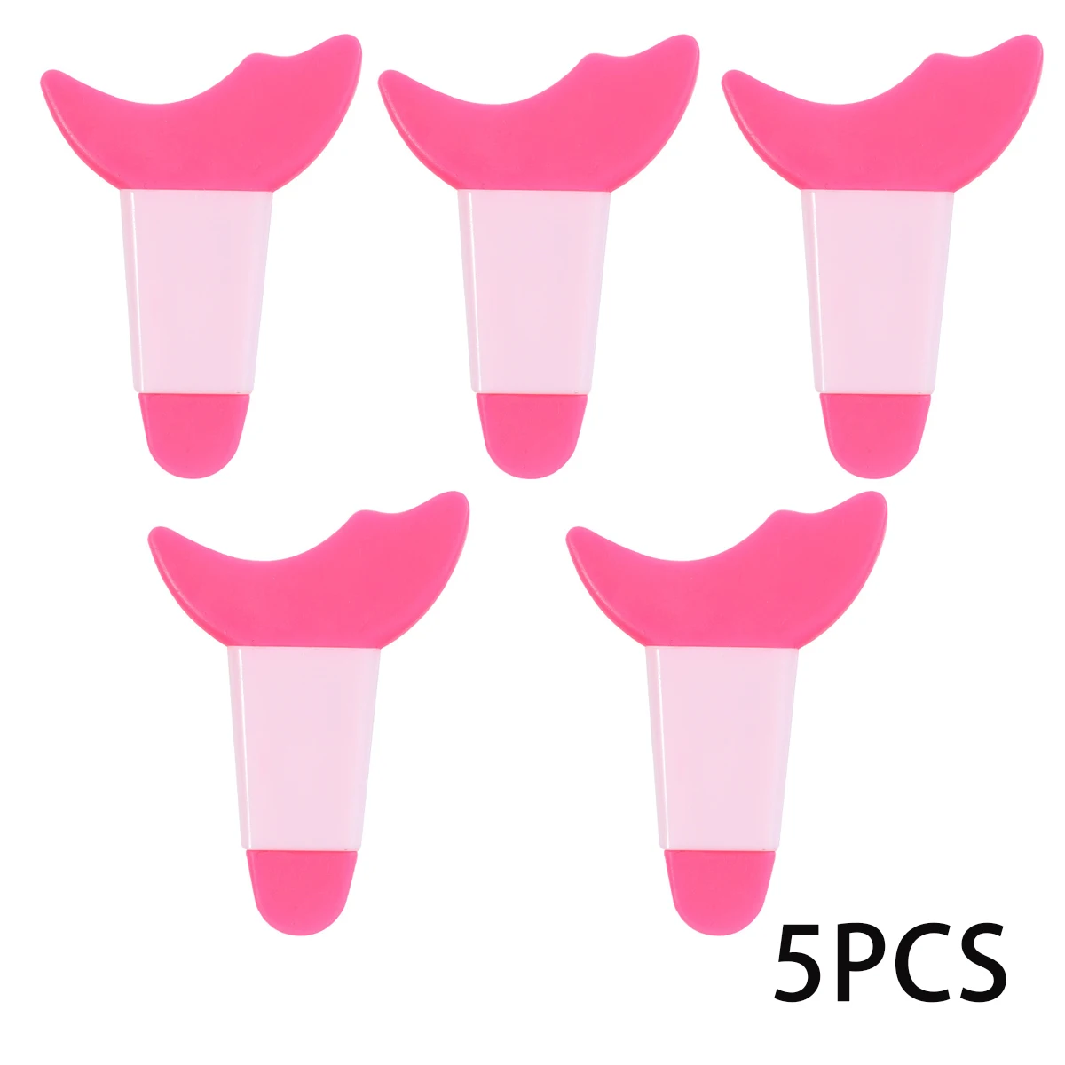 Multifunctionele siliconen eyeliner stencils gevleugelde tip hulp mascara schild applicator set voor eyeliner masker applicator make-up tool