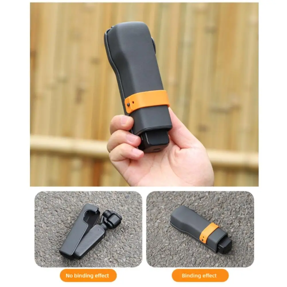 ป้องกันสําหรับ Dji Osmo Pocket3 พร้อมสายรัดซิลิโคน Anti-DROP Anti-Scratch ป้องกันฝุ่นการออกแบบ Pocket3 X9p2