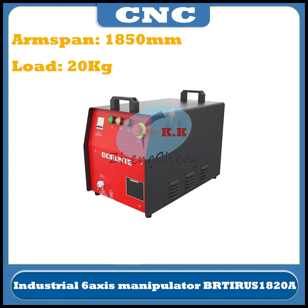 Robot industrial CNC 2023, manipulador de 6 ejes, soldadura, carga automática, descarga, extensión de brazo de paletización, 1800mm, 20Kg
