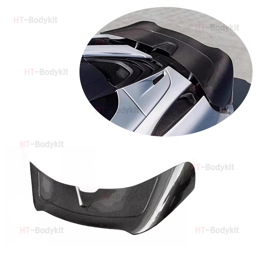 

High Quality Rear Carbon Fiber Rear Spoiler For Mclaren 720S V Style Rear Wing Tail For 720S 2017-2021 Accessorie