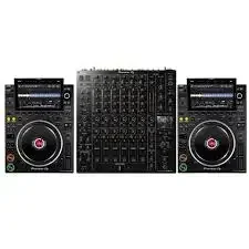 

100% горячее предложение, новинка, DJ CDJ-3000, 2 пары + DJM-V10, DJ-контроллер-микшер