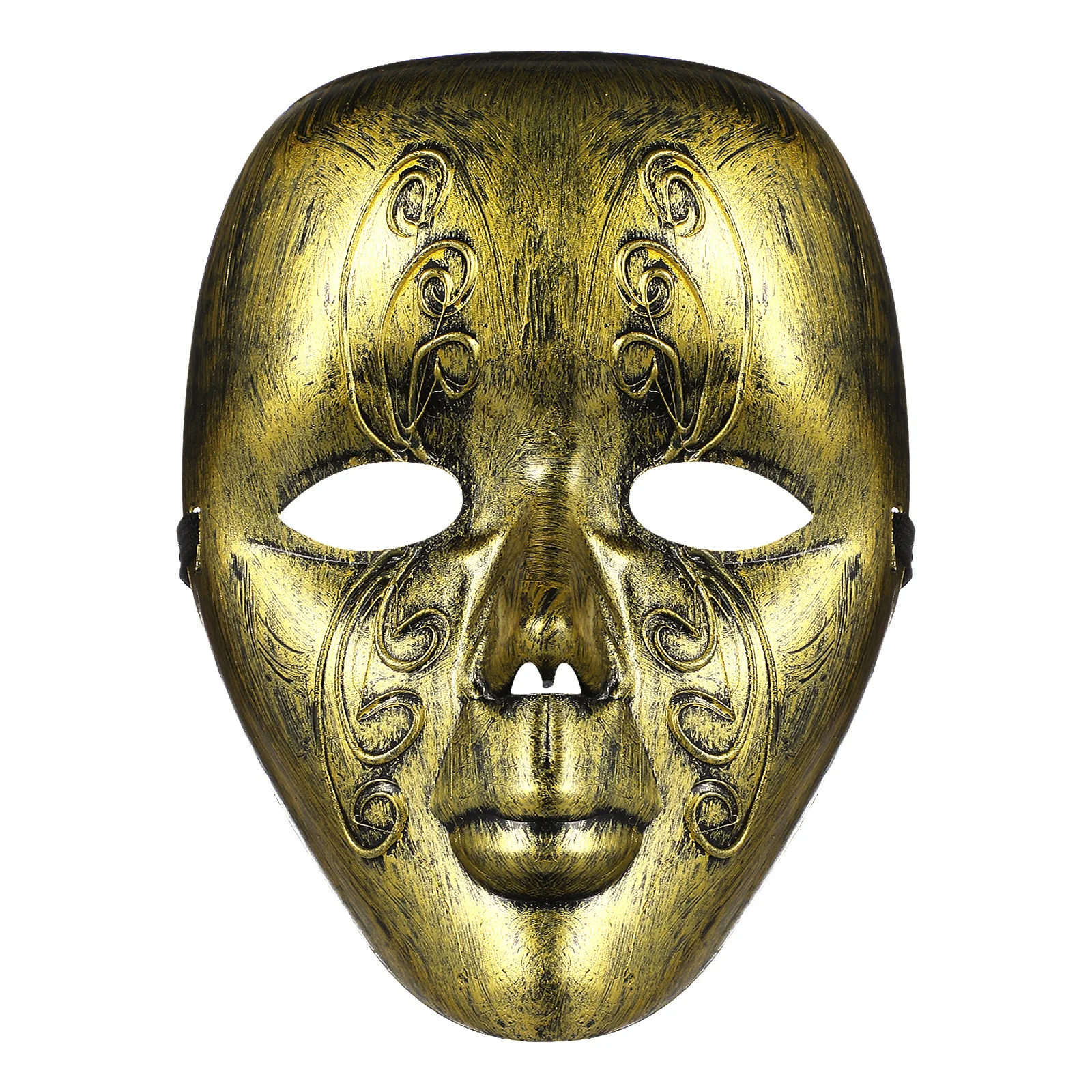 

Elegant Party Prom Ball Mask Halloween Decor Male Masquerade Full Face Venetian Men