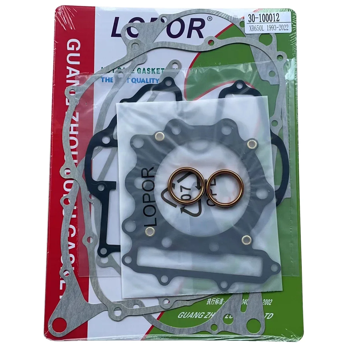 Motorcycle Cylinder Crankcase Cover Gasket Kits Set For Honda XR650L 1993-2009 2012-2022 NX650 Dominator 1988-1989 view 2