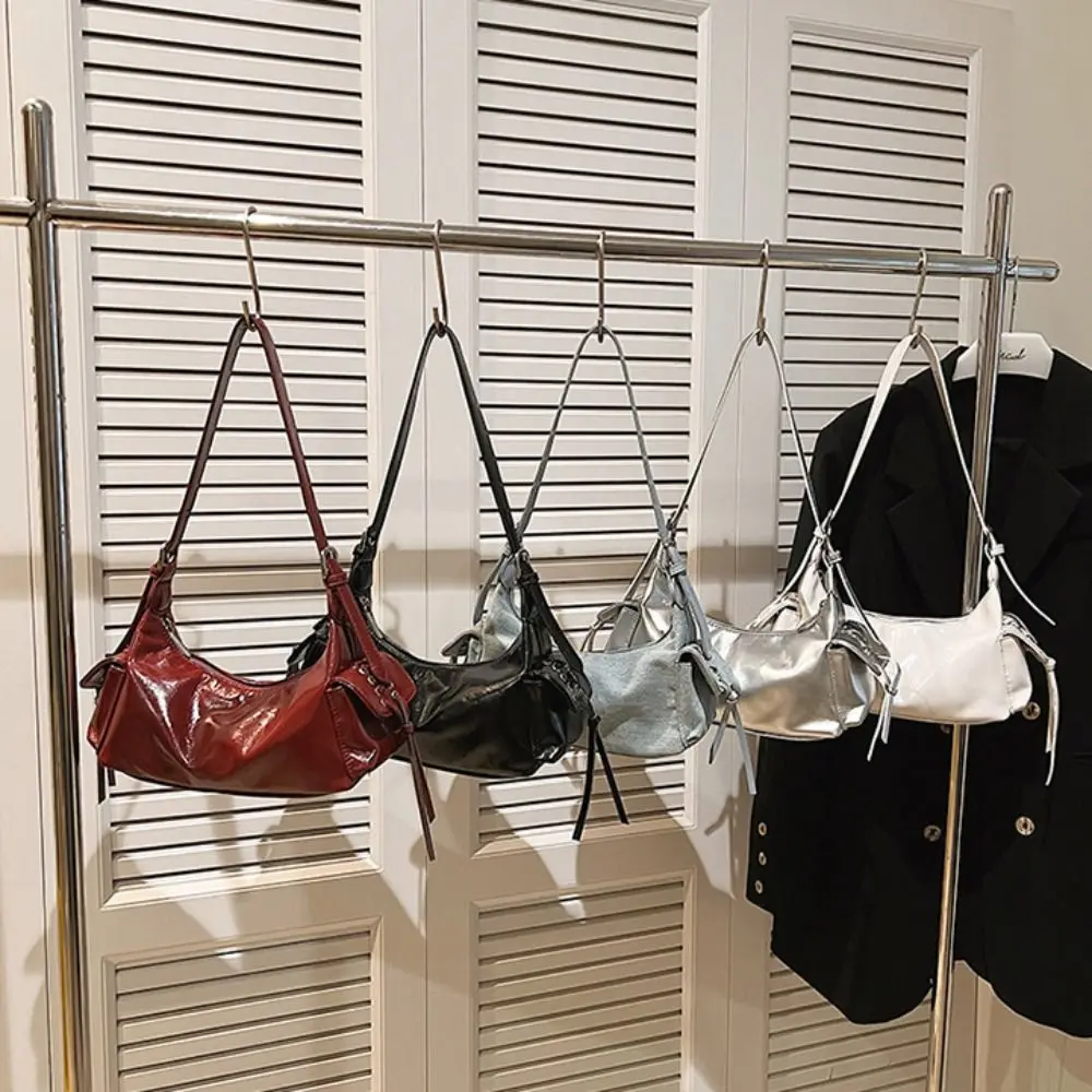 

Trend Y2K Retro Shoulder Bag Cloth Spicy Girl Armpit Bag Handbag Fashion Vintage Underarm Bag Shopping