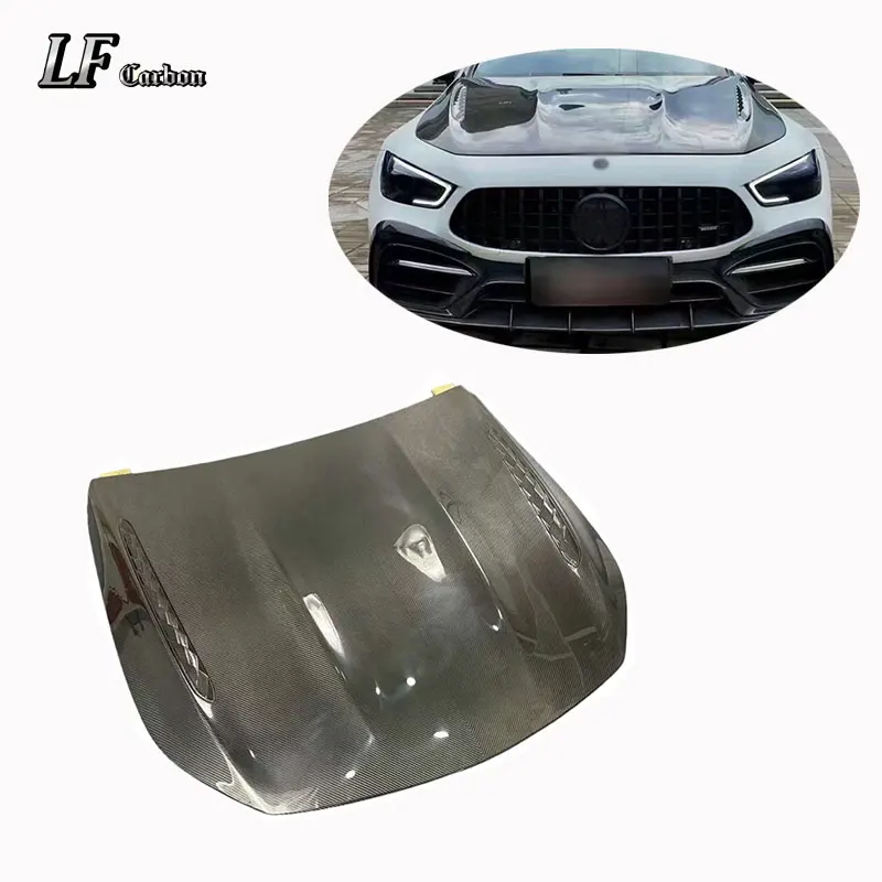 High Quality Carbon Fiber Bonnet for Mercedes-Benz AMG GT43 Gt50 Gt53 Gt63 Vented Style