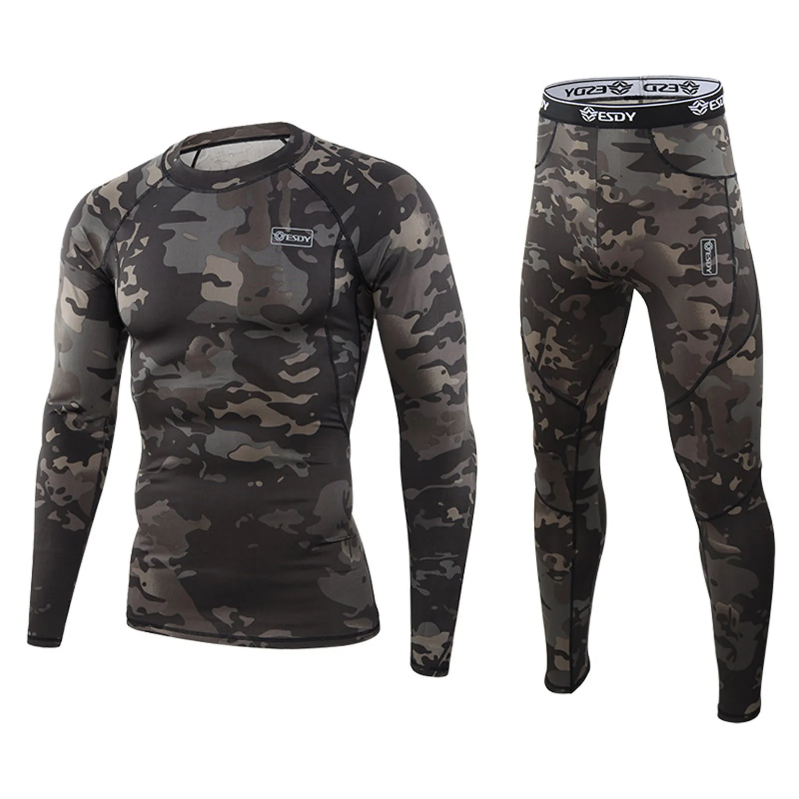

‌Outdoor Sports Thermal Underwear Set 2025 New Winter Season Edition Training Fitness Performance Wear High Comfort Fit
