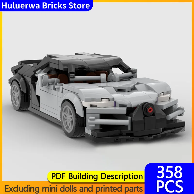 

Speed Racing Car Model MOC Building Bricks Tourbillon Hypercar Modular Technology Children Holiday Gifts Assemble Toys Suit