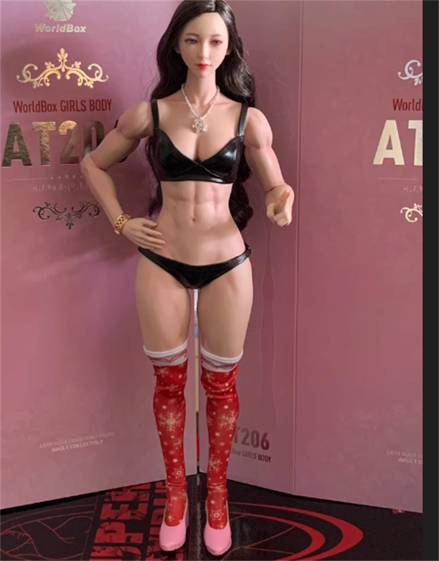 

PU Elastic Leather Briefs bra Underwear 1/6 Scale Female Soldiers Fit 12 Inch Action Figure Tbleague Phicen Model Toys