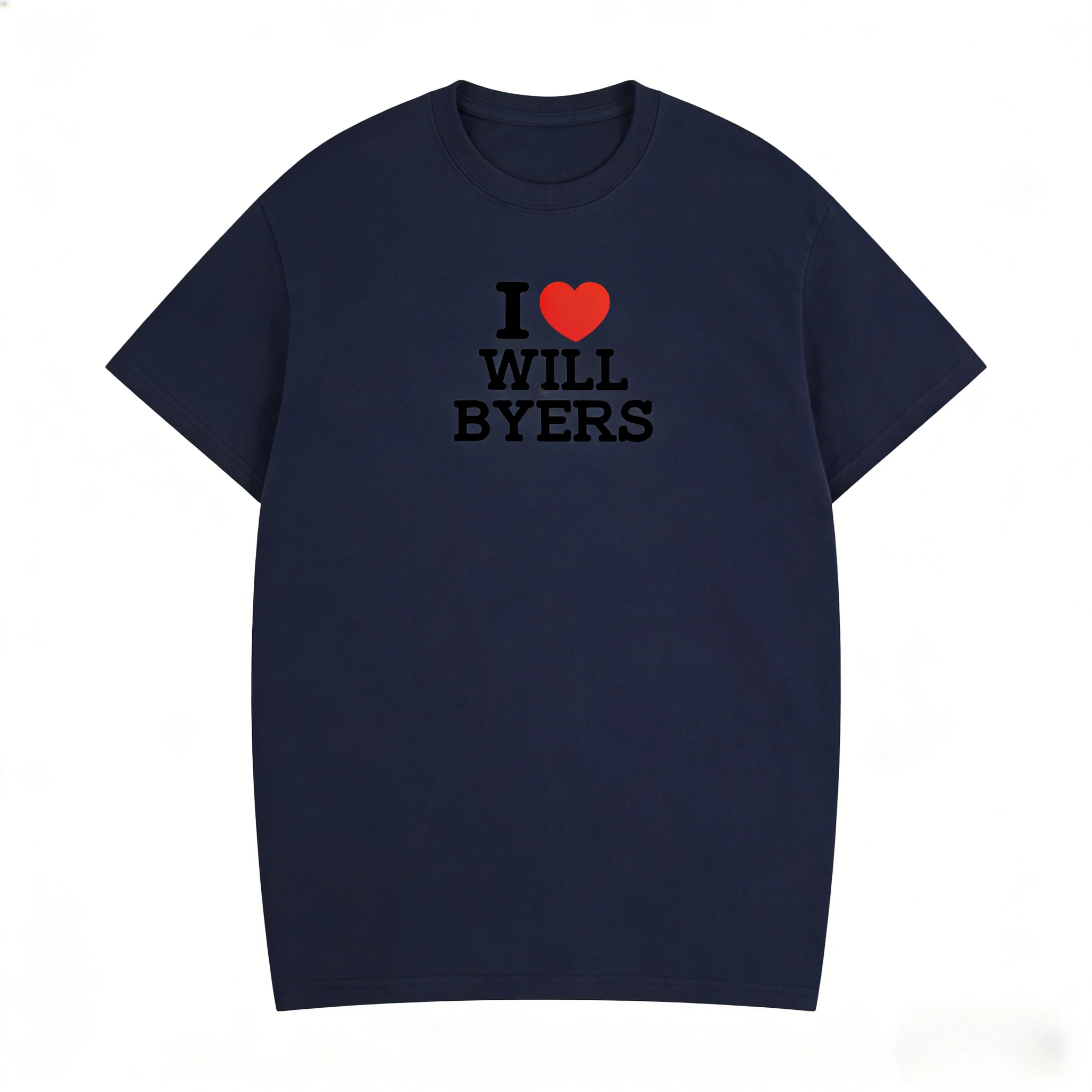 

Футболка унисекс с графическим принтом I Love Will Byers, новинка, мужская одежда, футболка с графическим принтом, мужская футболка для мужчин и женщин