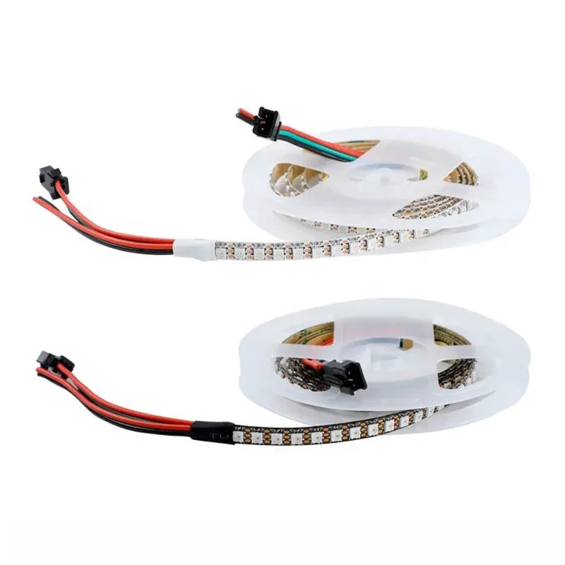 Narrow 7mm WS2812B Pixel Led Strip light 3535 144leds/m Addressable SK6812 IC MINI Pixel Stripe 5V 1m 2m Smart Pixel Led Tape