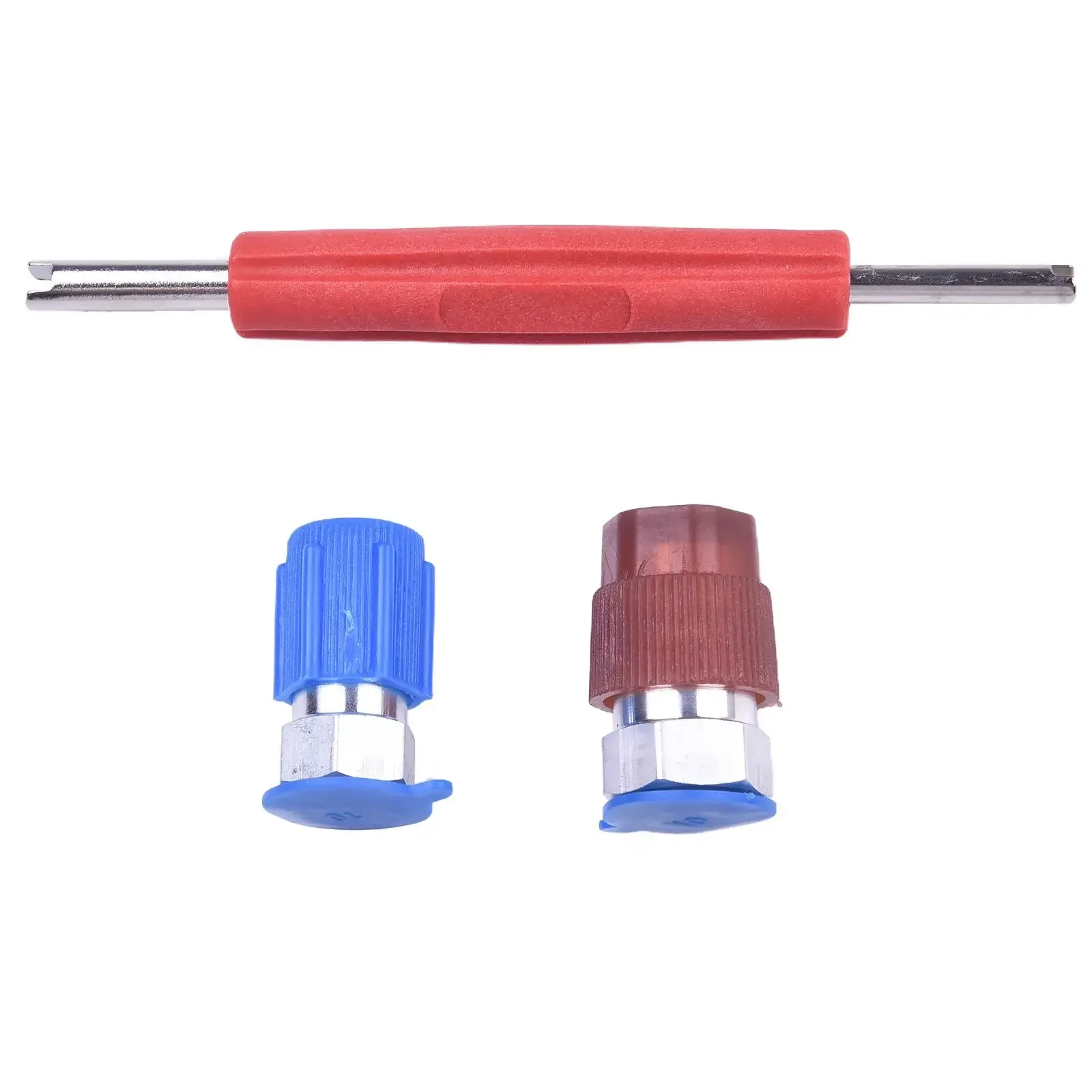

11111111111111111111111Conversion Kit R12 To R134a With Removal Tool Air Conditioner Filling Valve Fittings Port Adapter