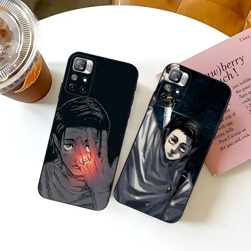 Jujutsu Kaisen Okotsu Yuta 휴대폰 케이스, 삼성 S25,S24,S23,S22,S21,FE,S30,S20,S10,Plus,Ultra,Lite 5G 실리콘 커버 