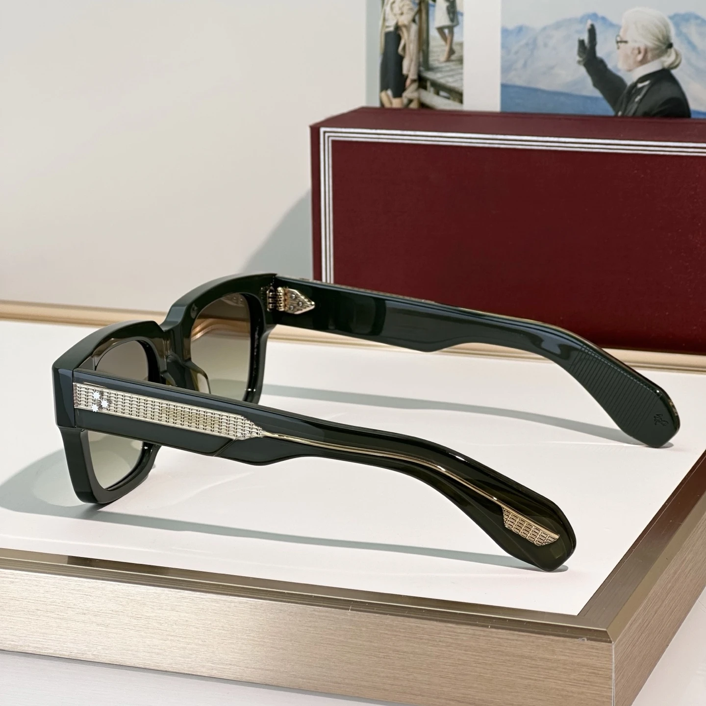 JMM ENZO EPOXY 2025 نظارات شمسية مربعة للنساء نظارات شمسية فاخرة من الأسيتات للرجال موضة ОСССНКС ЖеСыыы