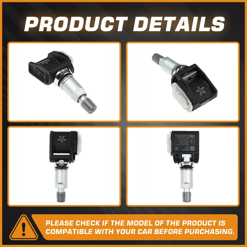 مستشعر ضغط الإطارات لمرسيدس بنز الفئة A W177 مرسيدس بنز GLE كوبيه C167 مرسيدس بنز CLS C257 مرسيدس EQA H243 TPMS #2