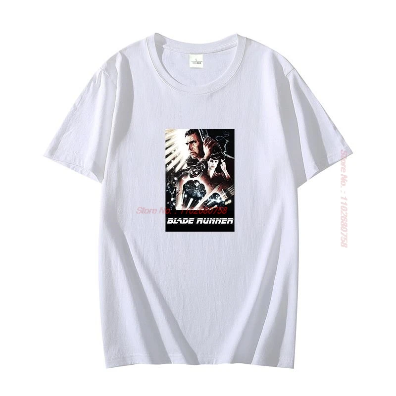 Blade Runner Bladerunner Movie Graphic T Shirts Cotton Big Size Short Sleeve T Shirt New Shirts And T-Shirts Mens Print T Shirt