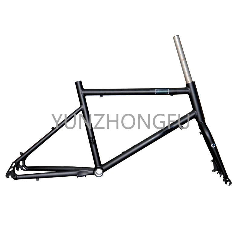 20 inch aluminum alloy road bicycle disc brake frame DIY matched with 451 wheel set small path bike for children