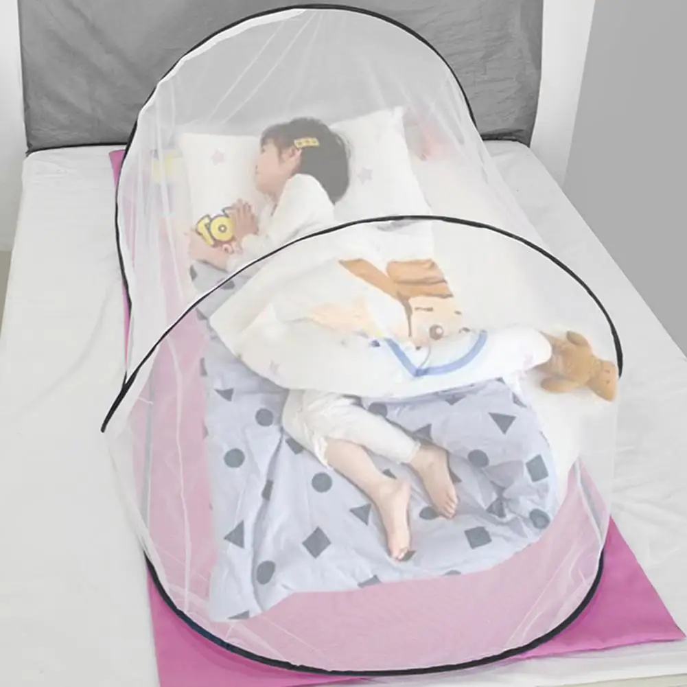 Adjustable Mosquito Net for Single Bed Foldable Tent for Kids Anti Mosquito Folding Mosquito Net for Home Camping