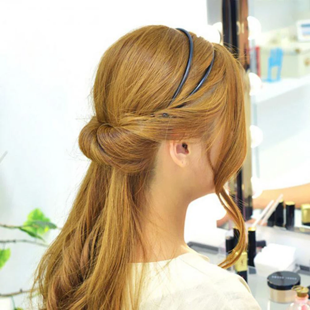 

Elastic Headband Comfortable Stretch Premium Plastic Durable Women Headdress Hair Band Hoop Salon Tool Hair Accessories