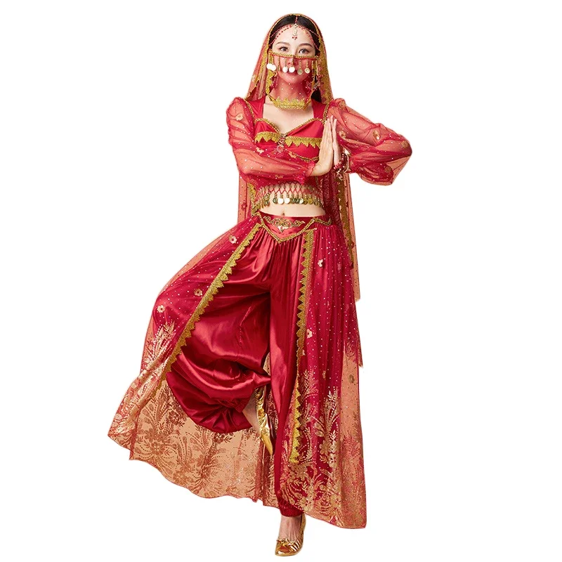 

Halloween cosplay search banner Princess Jasmine Show Culottes Suit Adult Female Costume