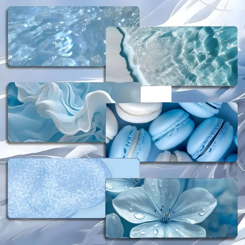 

Clear Sky Blue-s Mouse Pad Mousepad Large Gaming LockEdge Thickened PC Table Desk Mat