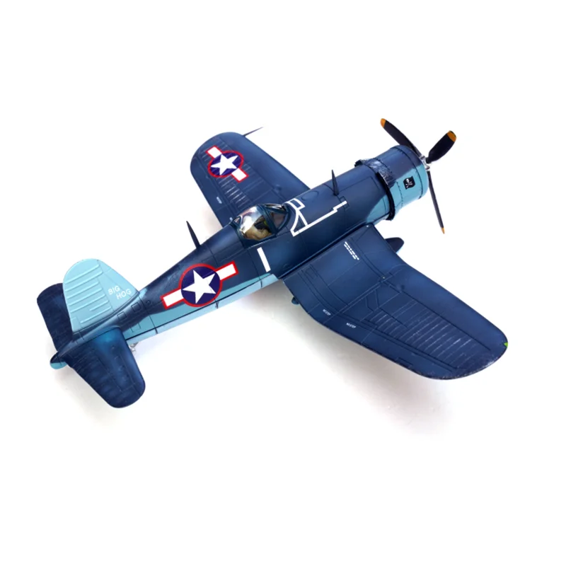 1/72 Scale 14619LA U.S. F4U-1 Pirate Combat Aircraft VF-17 Squadron Militarized Combat Plane Finished Model Collection Toy Gift