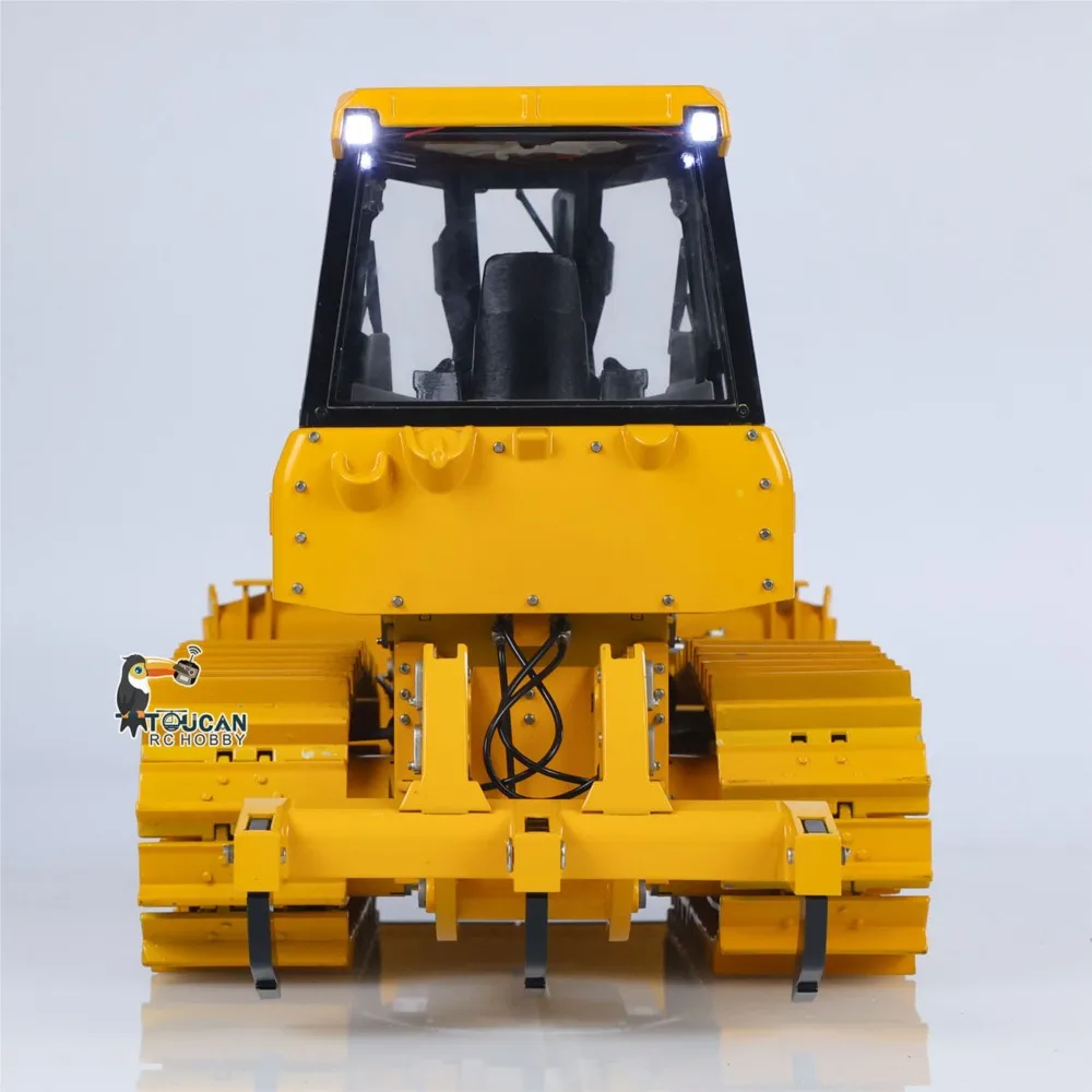 รถดันดินไฮดรอลิกบังคับวิทยุ 1/12 D3 RTR พร้อมรีโมทคอนโทรล รถบรรทุกก่อสร้าง ST8 พร้อมไฟและเสียง รถดันดินบังคับวิทยุแบบไร้แปรงถ่าน ของเล่นโมเดล