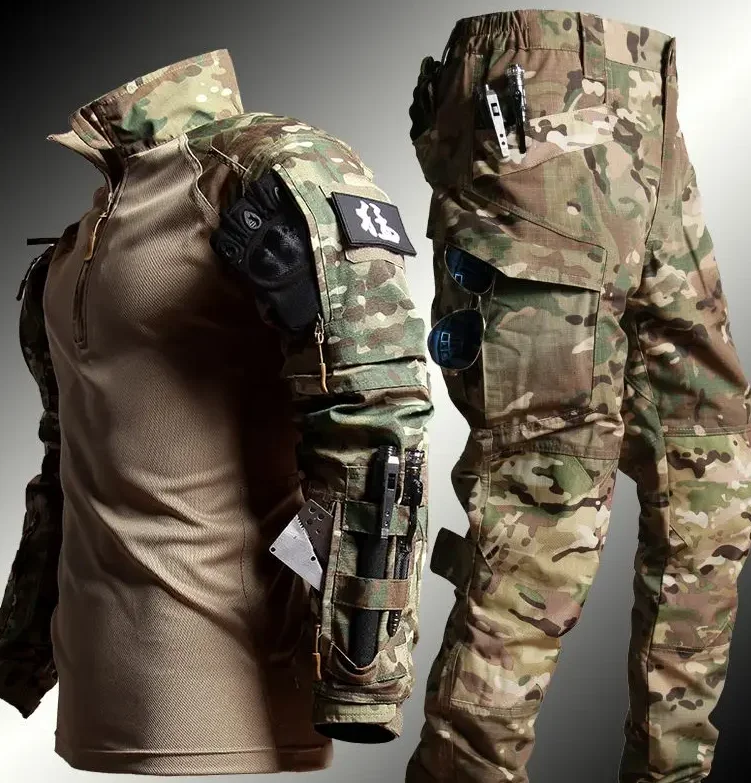 2026 Replica ufpro-kikkerpak, mannelijk lente- en herfst-CS-trainingsinstructeuruniform voor buiten, speciale krachten