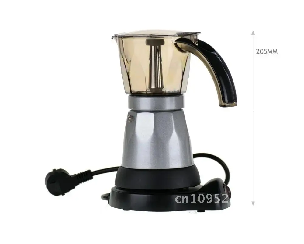 

220V 400W 150ML 300ML Electric Mocha Pot Electric Electric Coffee New Pot Coffee Mocha Plug-in Pot Household Machine