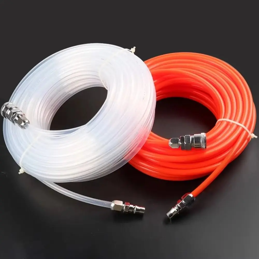 5*8mm Pneumatic Air Hose with Quick Connector Flexible Pneumatic Pipe EVA Wear Resistance Compressor Air Tube Pumps