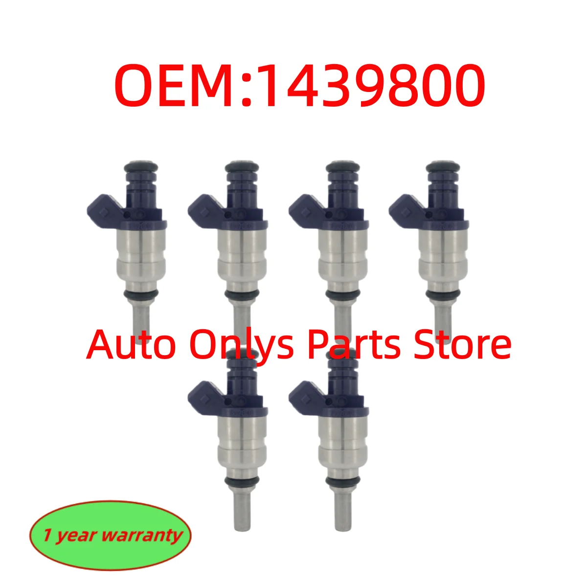 

6pcs High Quality 1439800 Fuel Injectors 3641439800 For BMW X3 X5 330i 330Ci 330Xi 530i Z3 Z4 M54B30 3.0L