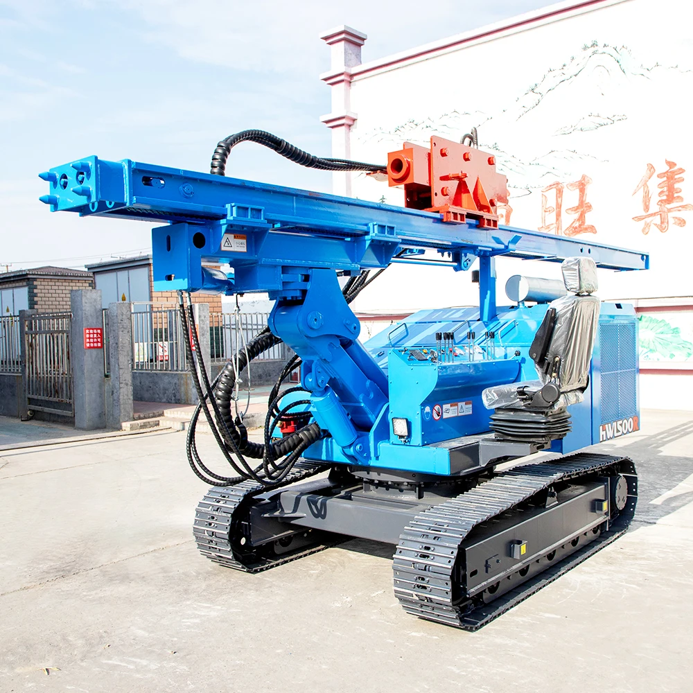 New Product Ground Screw Machine Pile Driver for Solar Ground Hammer Pile Driver