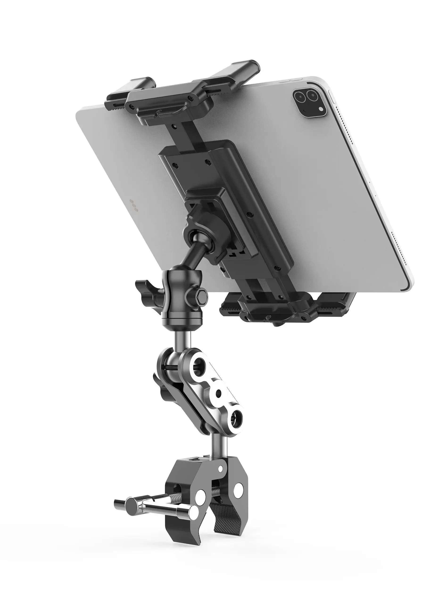 AliExpress Phone and Tablet Holder for Treadmill/Spin Bike/Stroller/Wheelchair/Golf Cart/Poles/Music Stand/Stationary Bike