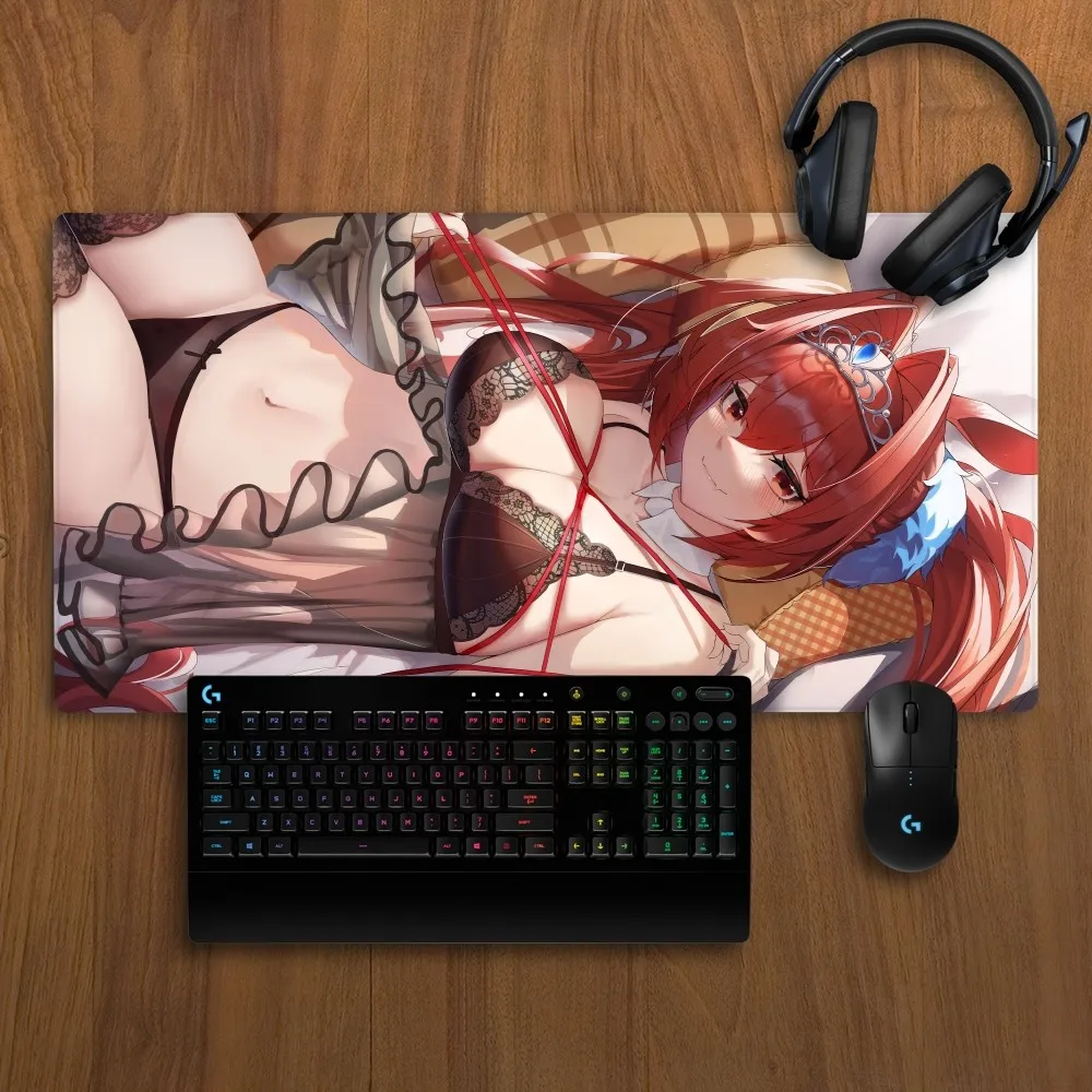 Uma Musume Mousepad Non-slip Lockedge Office Student Gaming Thickened Large Writing Pad Cushion