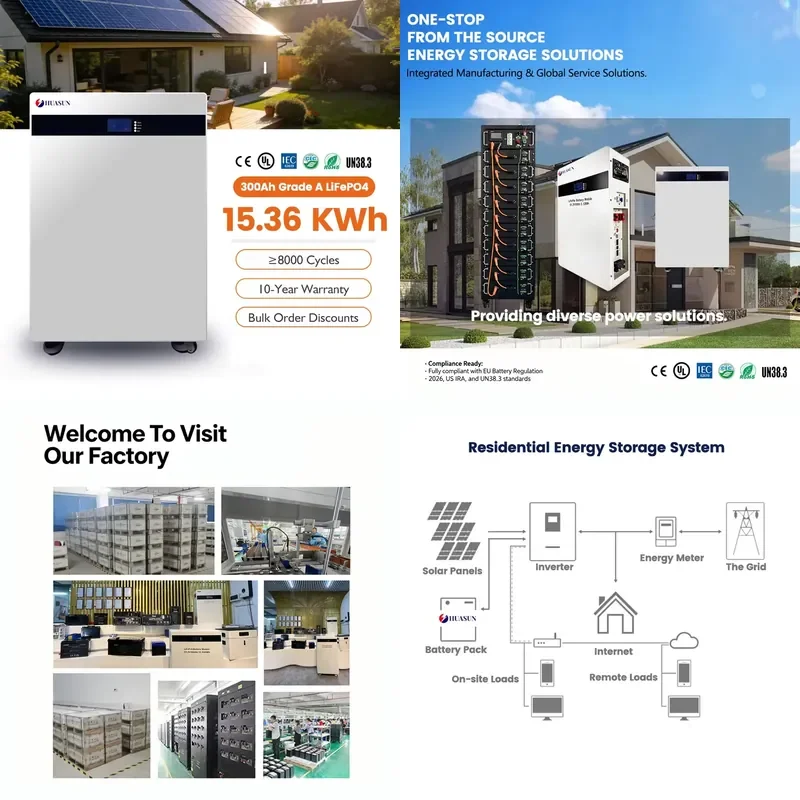 

【CHIMU HOME】 48/51.2V 100-300Ah Wheeled LiFePO4 Power Station 15kWh