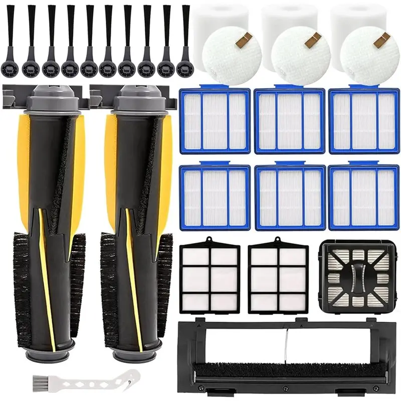 YCOC-Kit de substituição de escova principal, capa e filtro para Shark IQ R101AE RV1001AE AV912S RV913S AV1010AE RV1000 AV970 AV1002AE