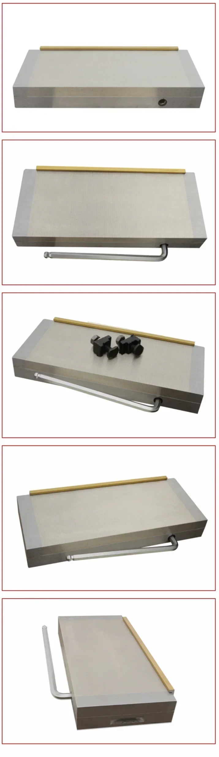 Ventosa magnetica permanente potente taglio a filo macchina per incisione scintilla tavolo magnetico macchina utensile aereo maglia fine