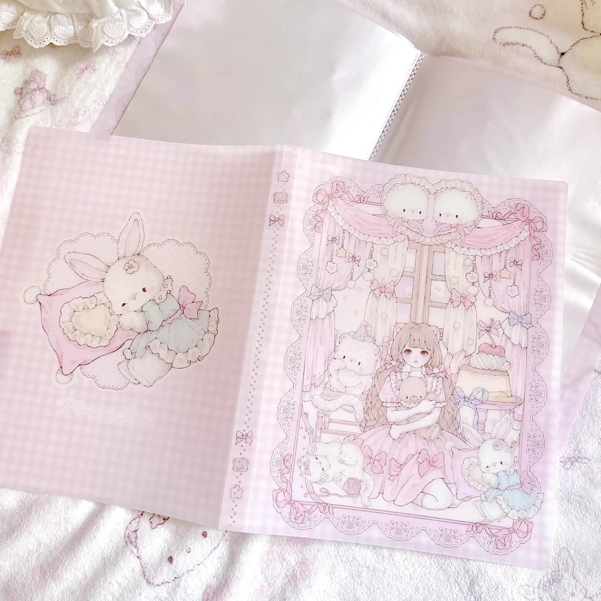40 páginas a4 dos desenhos ani - Binder Storage Box avaliação e preço