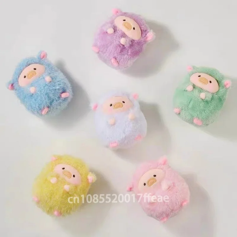 Hot Lulu Pig Blind Box Rainbow Pig Sheep Series Leuk Varken Poppen Kawaii Action Figure Mystery Box Kleurrijk Speelgoed Verjaardagscadeau