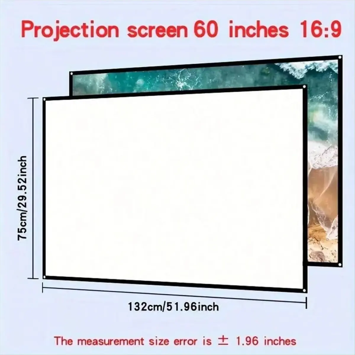 Portable Mini Projector with Full HD 1080P Support -Includes Remote Control, USB-Powered, Ideal for Smartphones