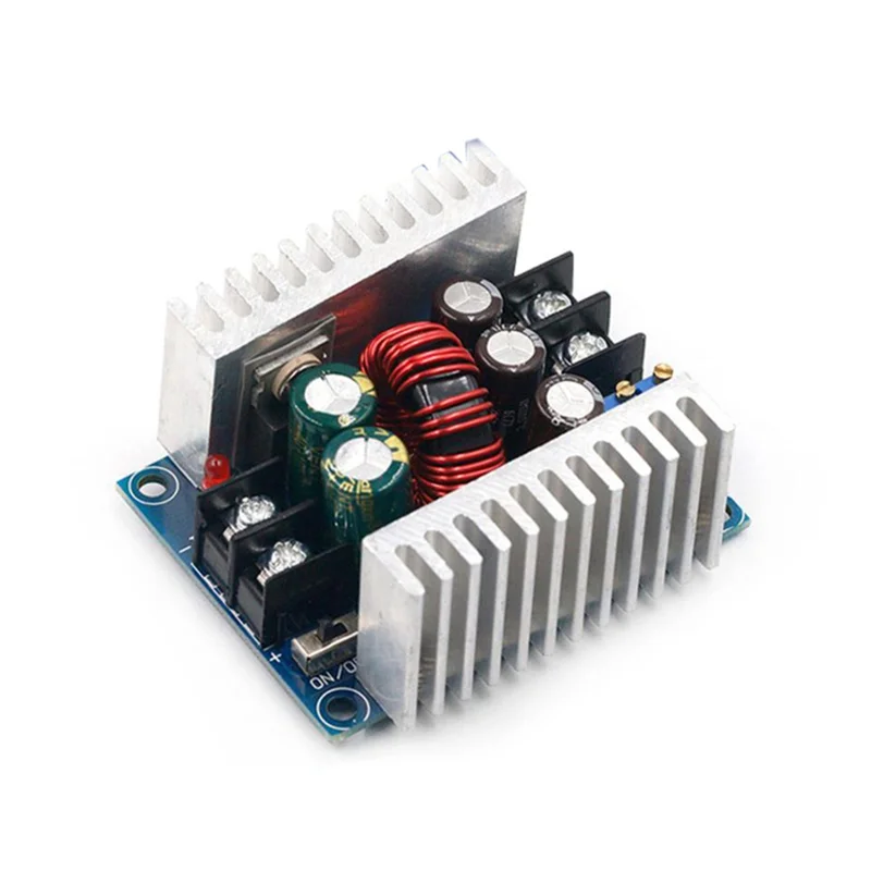 Ajustável Step Down Buck Converter Module, corrente constante, regulador de tensão, Power Supply Driver, DC-DC, 300W, 20A