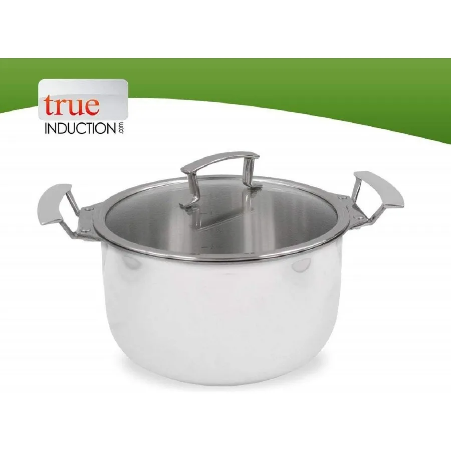 أواني الطبخ (9.5 بوصة. وعاء سعة 5 لتر مع غطاء)