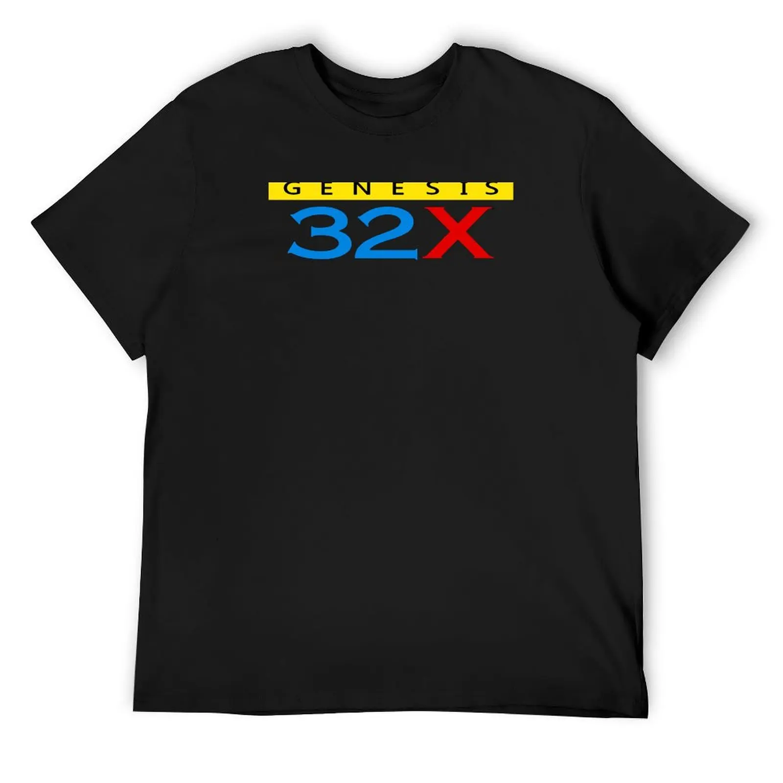 Sega 32X Logo T-Shirt summer top anime figures big and tall t shirts for men