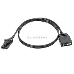 Dla Corsair RGB 4Pin do standardowego ARGB 3Pin 5V złącze adaptera kabel RGB 25cm ulepsza Twoje oświetlenie gry