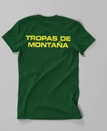 TROPAS DE MONTAÑA | Spain Military Mountain Troops T-Shirt 100% Cotton O-Neck Short Sleeve Casual Mens T-shirt Size S-3XL