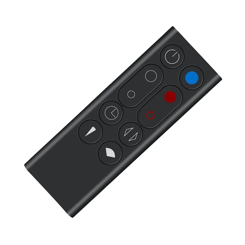 T72C Replacement Remote Control Suitable for Dyson AM09 HP00 HP01 Air Purifier Leafless Fan Remote Control Black