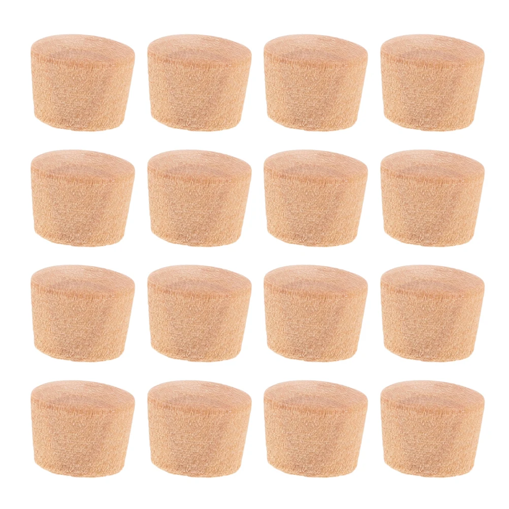 

100Pcs Wooden Furniture Hole Plugs Reusable Solid Wood Caps Decorative Stopper Plugs for Covering Screw Holes Home Projects