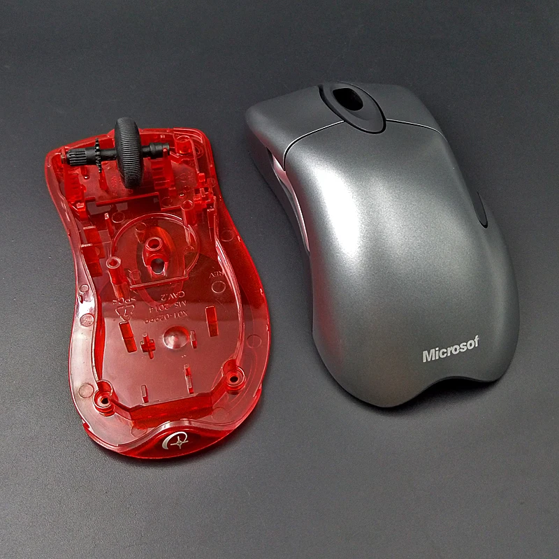 Coque de souris pour Microsoft IE3.0 IO1.1 Red Shlavabo, coque supérieure, étui astronomique, accessoires de roue, autocollants de pied de souris, cadeau, 1 pièce