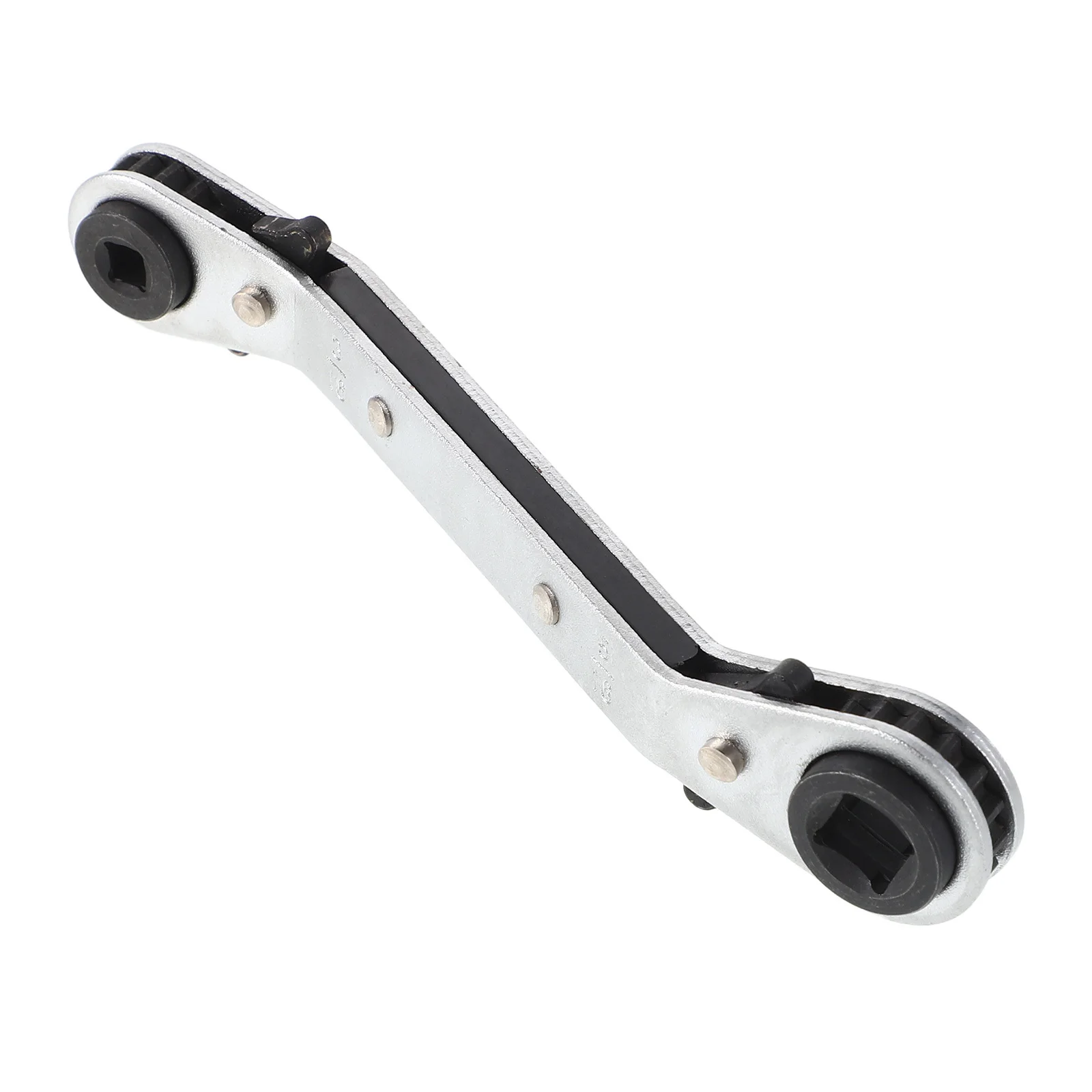 Automotive Hexagonal Ratchet Wrench Dual-Use Small Compact Lightweight Reversible Quick Ratchet Socket Wrench Air Conditioner