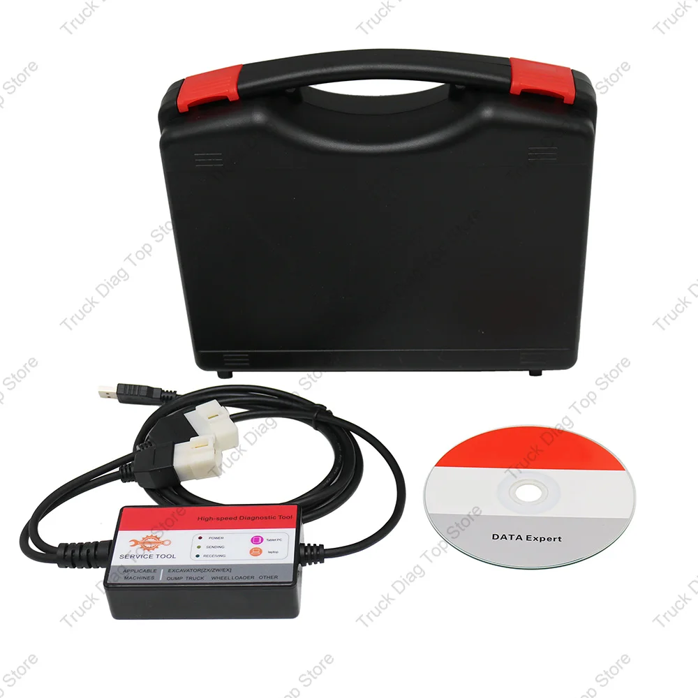 MPDr 3.33 Diagnostic Tool for Hitachi ZX Excavator Loader, J1939 CAN, Compatible with ISUZU YANMAR ECU